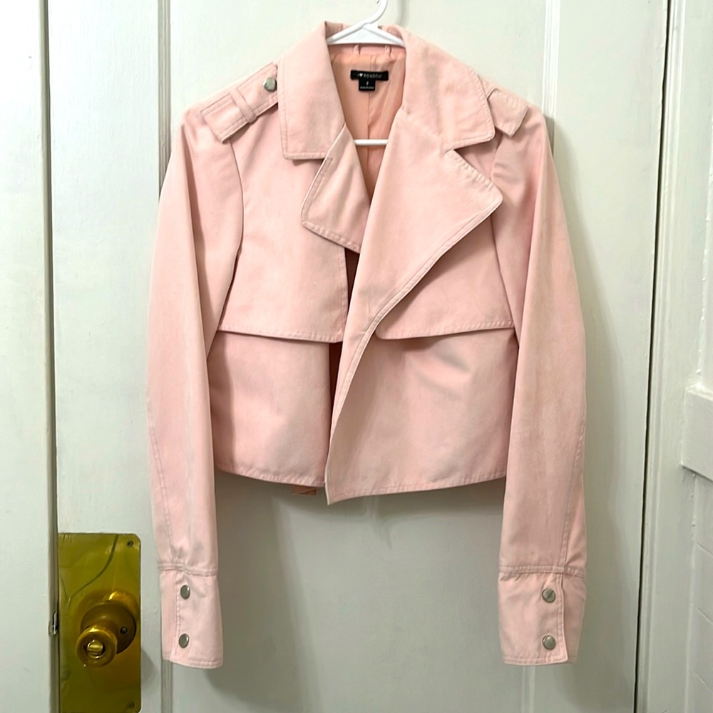 I Heart Ronson Pink Jacket/ Size: S/ mink pink